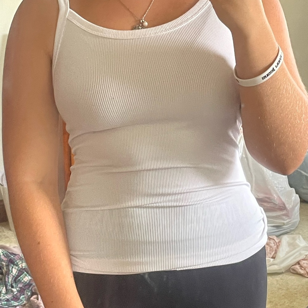 White, size small cami